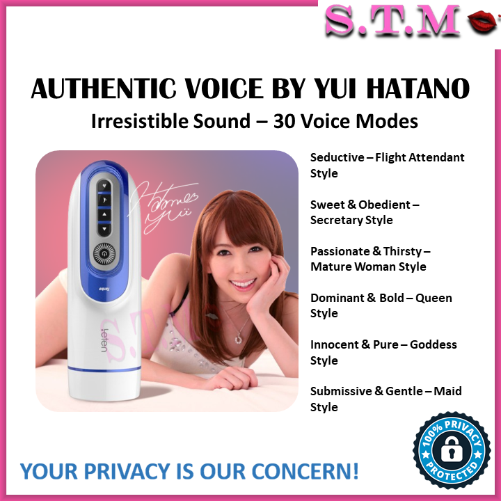 LETEN AV Yui Hatano – Rechargeable Automatic Telescopic Masturbator