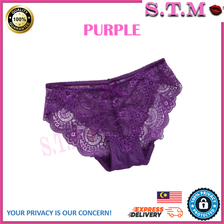 Transparent Lace Sexy Panties Ladies Seamless Thongs Hollow Briefs Low Waist Underwear