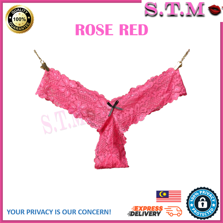 Women Sexy G String Transparent Lace Underwear Hollow Panties T Back Thong
