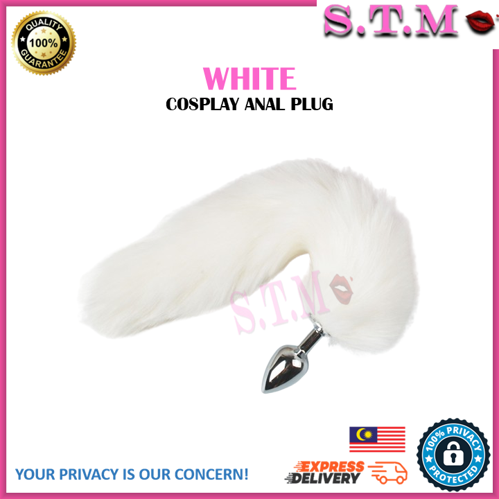 BDSM Sexy Fox Tail Anal Plug Cosplay Metal Butt Plug High Quality