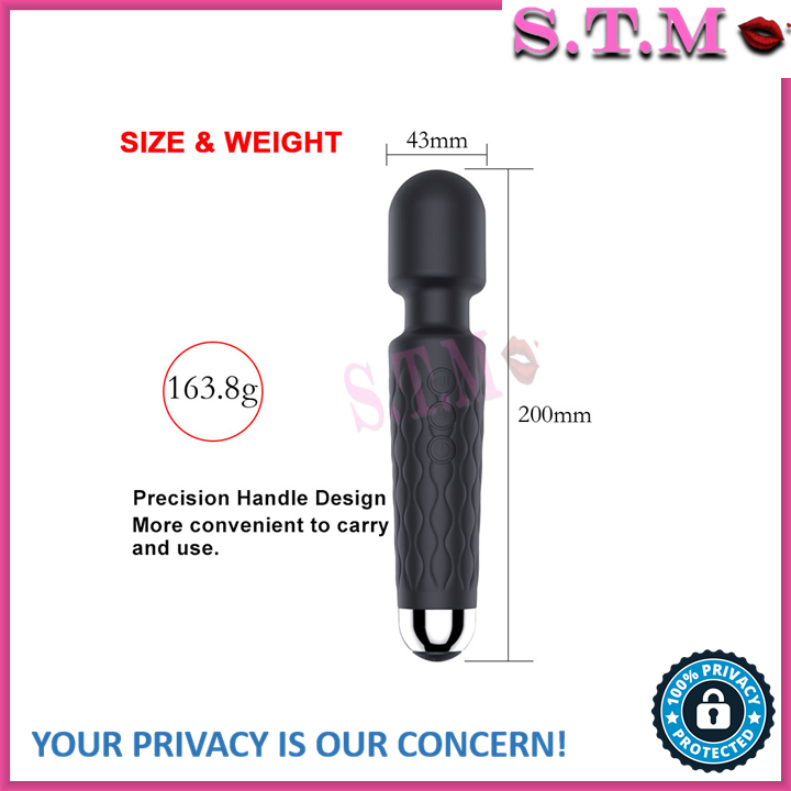 Rechargeable Cordless Vibrator โ G-Spot AV Massager for Women