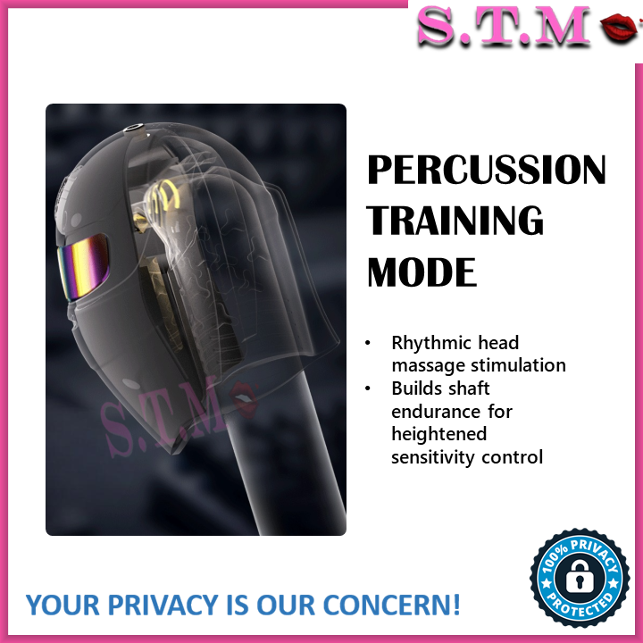 GALAKU Delay Training Masturbator Cup Male Desensitization Stamina Trainer for Glans Sensitivity Control