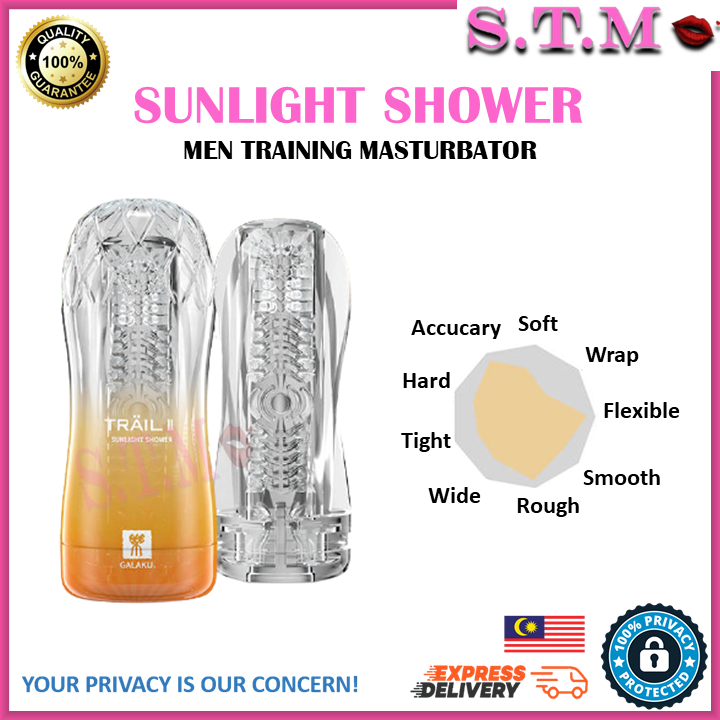 JAPAN GALAKU TRAIL II – Transparent Training Masturbator Cup for Men