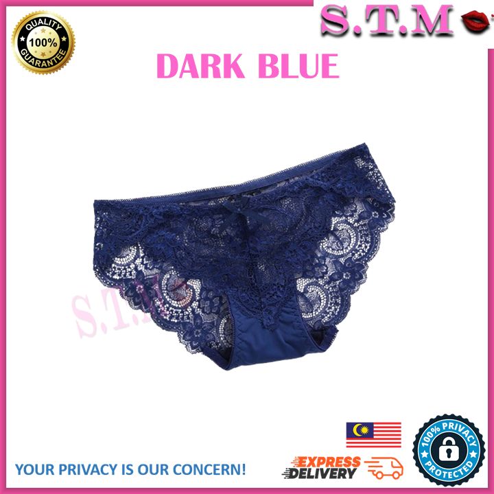 Transparent Lace Sexy Panties Ladies Seamless Thongs Hollow Briefs Low Waist Underwear