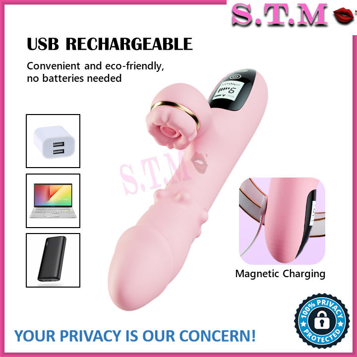 JIUAI "Pearl Spin" Electric Female Masturbator Rotating & Vibrating Automatic Stroker Cup