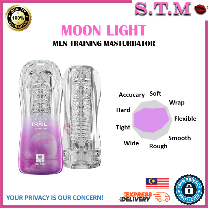 JAPAN GALAKU TRAIL II – Transparent Training Masturbator Cup for Men