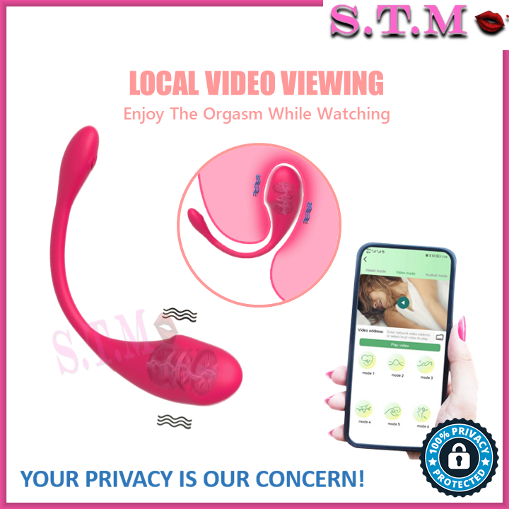 APP Controlled Wearable Pink Vibrator Egg – 9 Modes, Remote & Long-Distance Play
