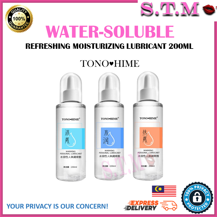 TONO HIME Water-Soluble Refreshing Moisturizing Lubricant 200ml