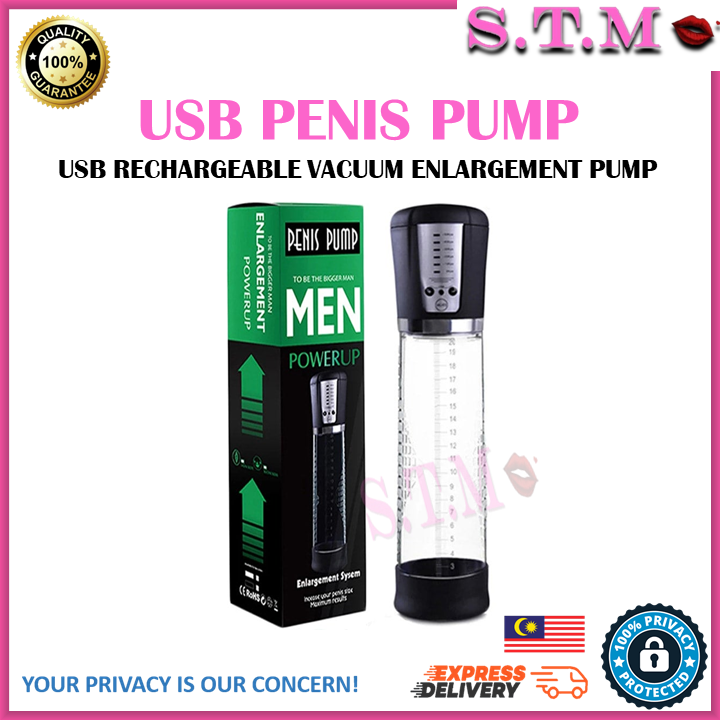 USB Penis Pump – Usb Rechargeable Vacuum Enlargement Pump for Men
