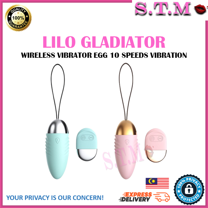 LILO GLADIATOR Wireless Vibrator Egg with 10 Speeds Strong Vibration