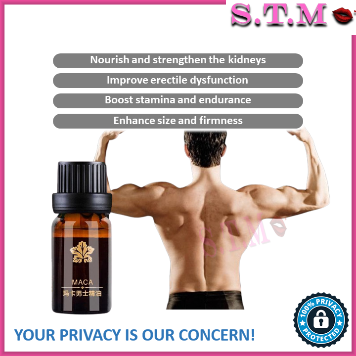 MACA Men Health Care Enlarge Massage oil Penis Growth Extension Oil