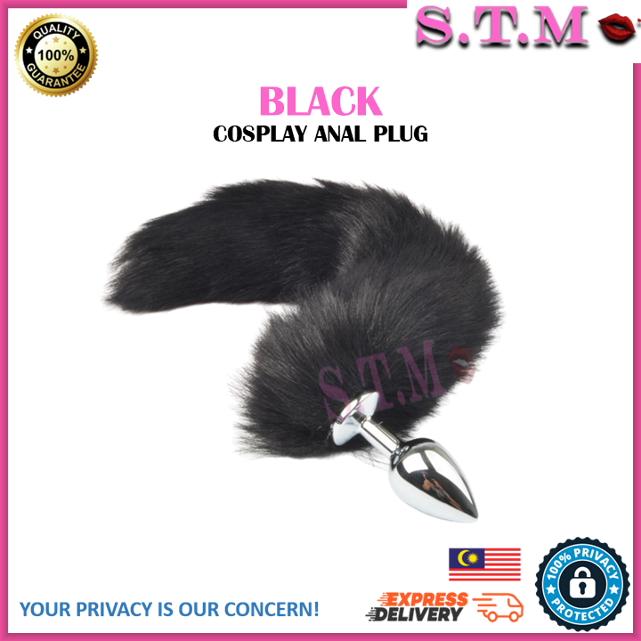 BDSM Sexy Fox Tail Anal Plug Cosplay Metal Butt Plug High Quality