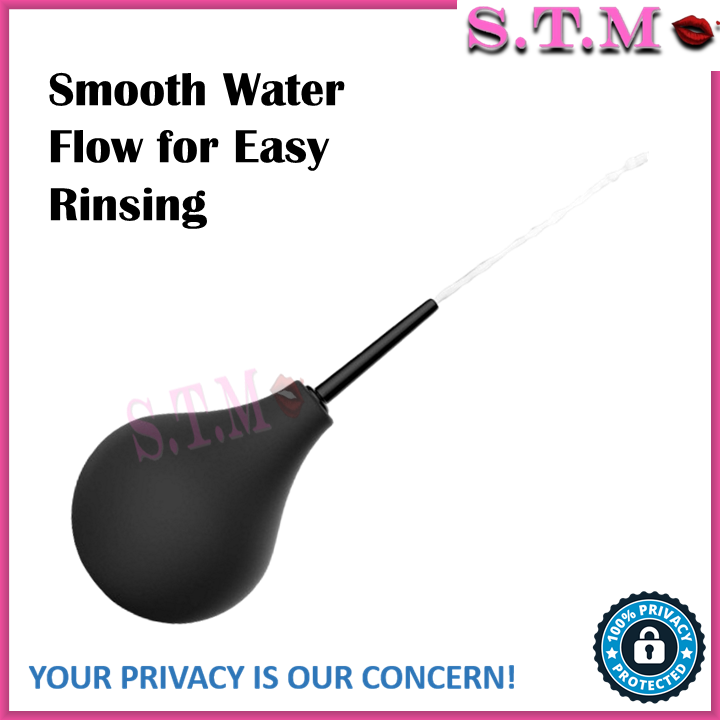 220ml Enema Bulb for Men & Women Vaginal & Anal Cleansing Douche for Intimate Hygiene
