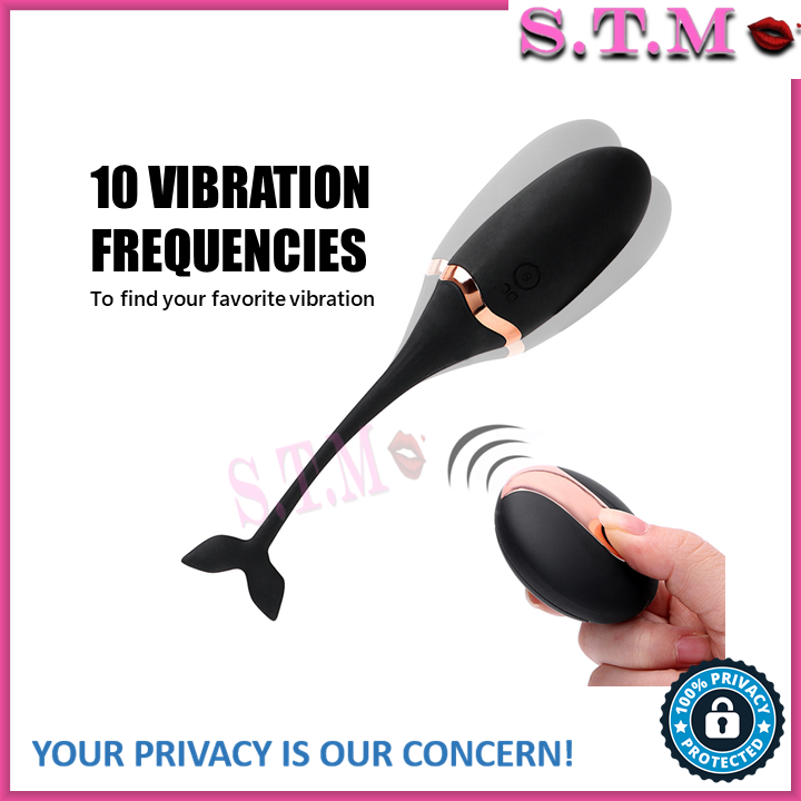 Little Whale Vibrator – USB Rechargeable Remote Control Vibrating Egg for Women