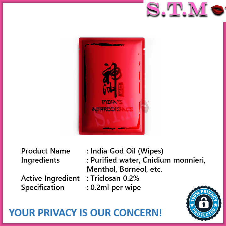 India God Oil Delay Wipes – Long-Lasting Male Performance