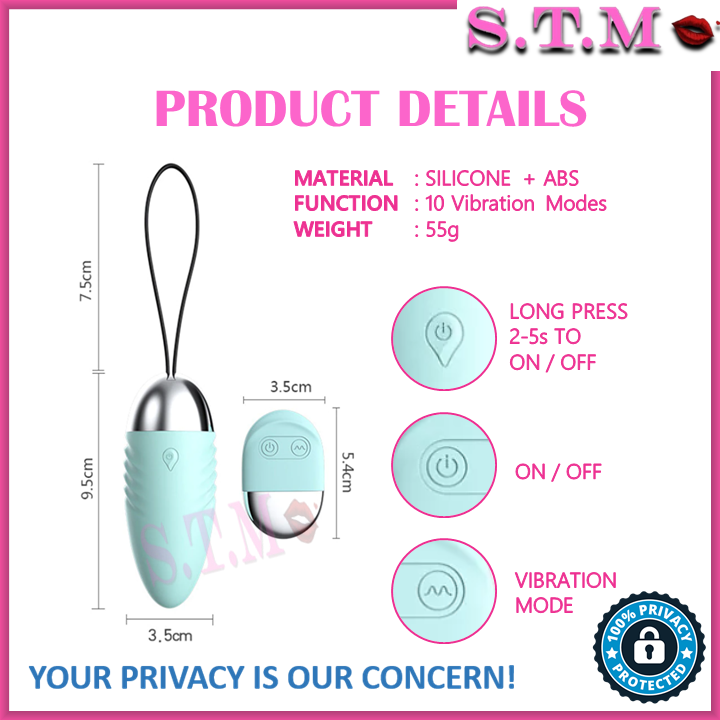 LILO GLADIATOR Wireless Vibrator Egg with 10 Speeds Strong Vibration
