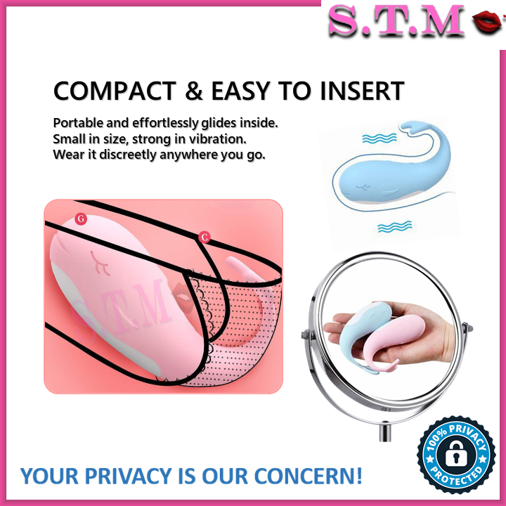 App-Controlled Whale Vibrator – 10 Vibration Modes & USB Rechargeable