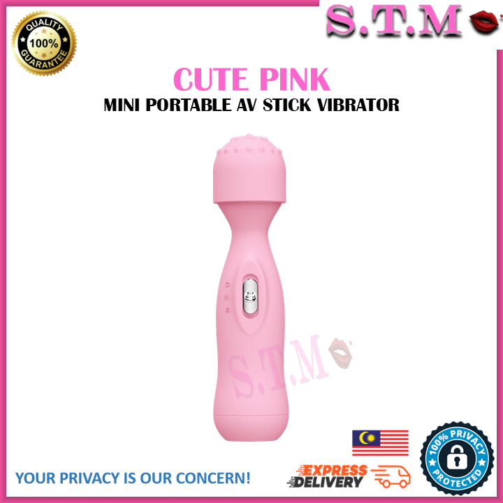 Portable Mini Baby Bottle AV Massager with Beaded Head and Soft Touch